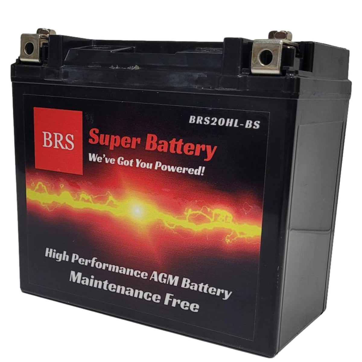 High Performance BRS20HL-BS 12v Sealed AGM PowerSport 2 Year Warranty-3