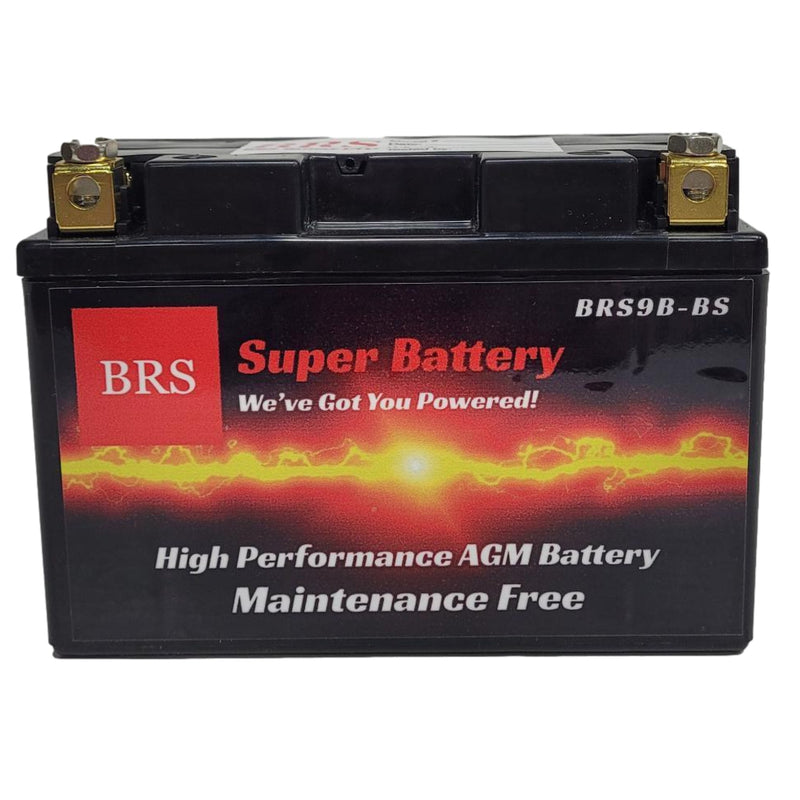 BRS9B-BS 12v 9AH 140CCA 30 Day Warranty-1