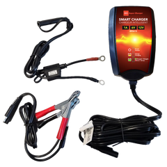 BRS9-BS 30 Day Warranty Battery & Smart Charger / Maintainer Combo Bundle Kit-8