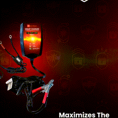 BRS Super Charger BRS612 - 6V/12V Trickle Charger - Battery Maintainer & Rejuvenator-8