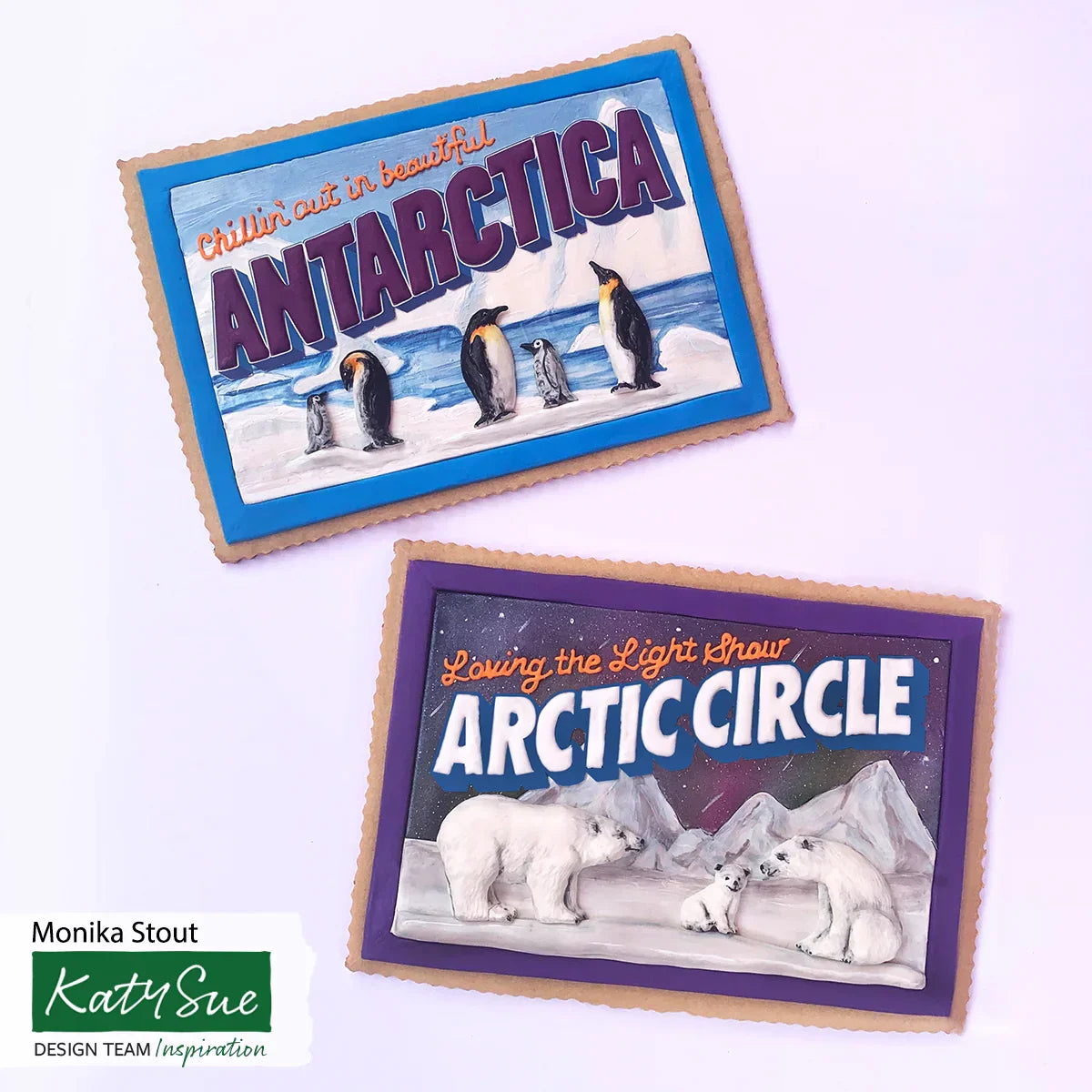 Penguins, Polar Bears and Icicles Silicone Mould Bundle-2