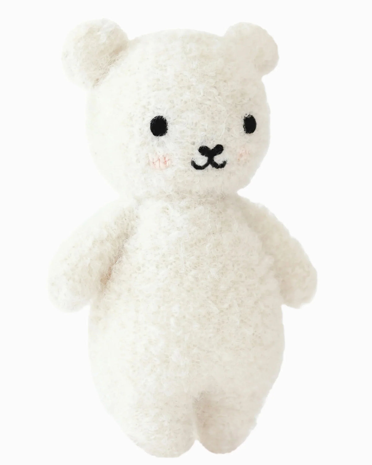 Baby bouclé bear (Ivory) | Cuddle + Kind-1
