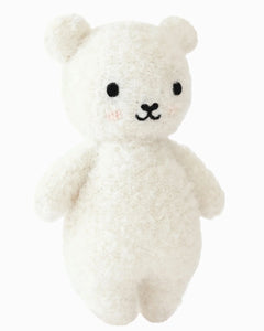 Baby bouclé bear (Ivory) | Cuddle + Kind-1