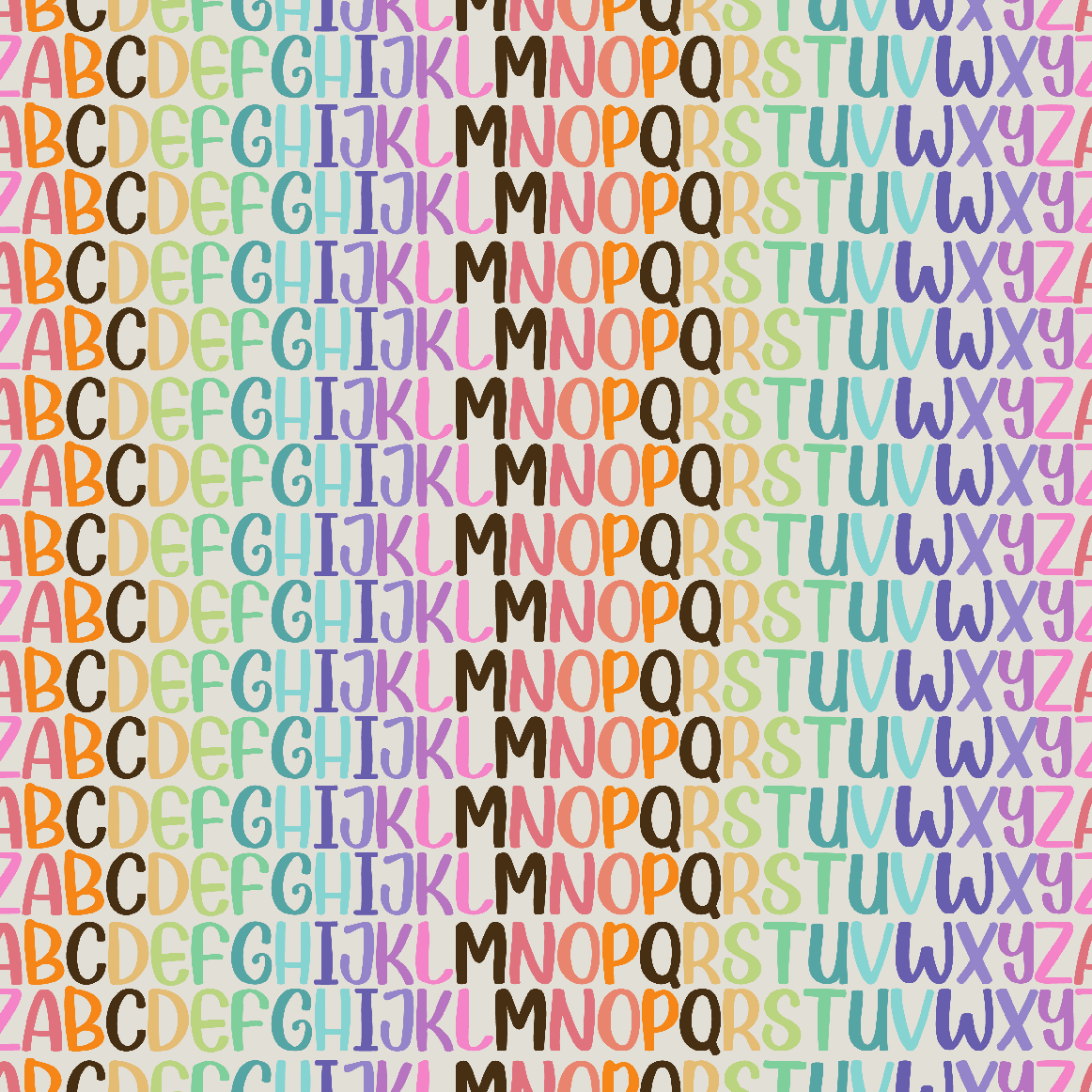 Craft HTV  Back to School - Alphabet Pattern-1
