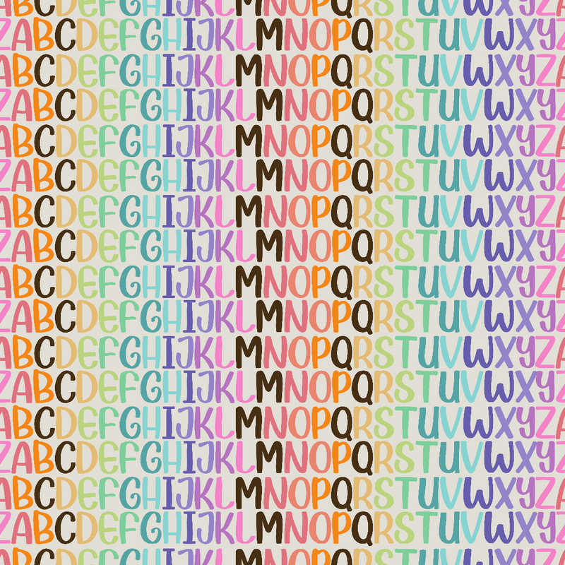 Craft HTV  Back to School - Alphabet Pattern-1