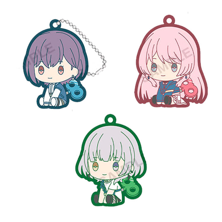 BanG Dream! It's MyGO!!!!! Anime Merch - Petatto Nejimaki Rubber Keychain-2