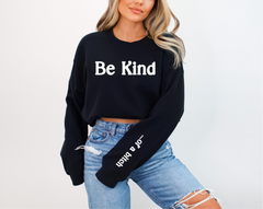 Be Kind... Of A Bitch Unisex Crewneck | Sarcastic Apparel-1