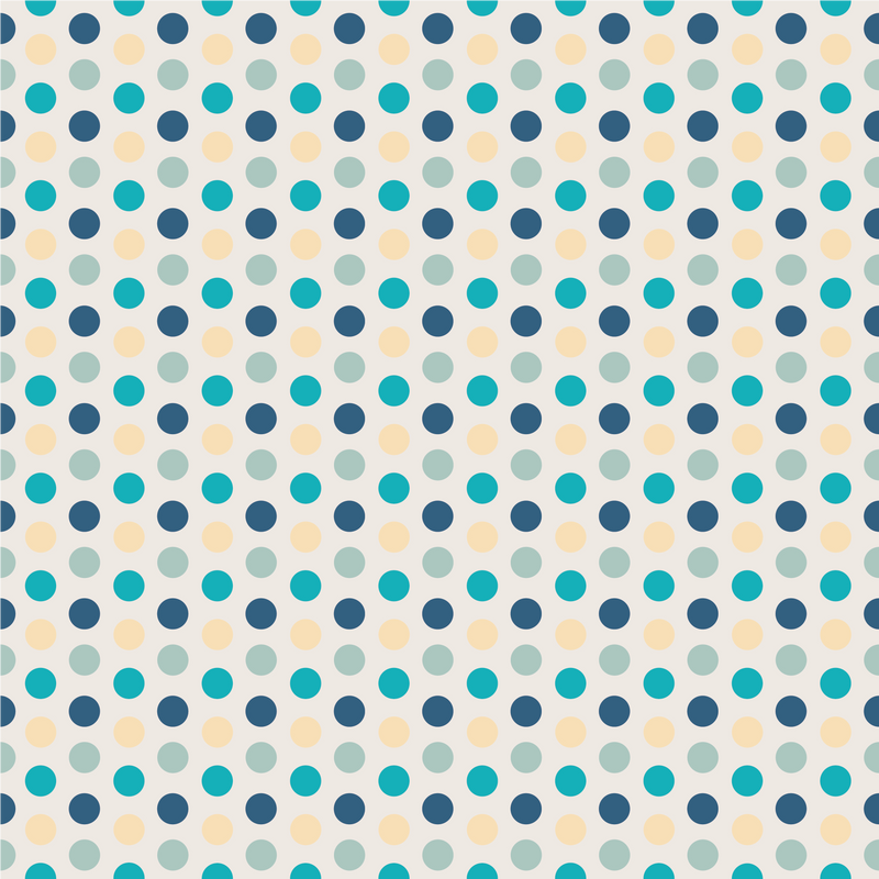 Beach Polka Dots Adhesive Vinyl-1