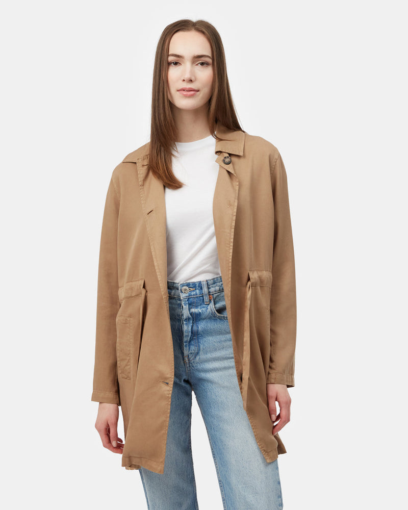 Tencel Soft Trench-1