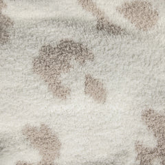Blushing Beige & White Cow Print Toddler Blanket-8