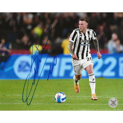 Federico Bernardeschi Autographed Juventus F.C. Dribbling 8x10 Photo-1