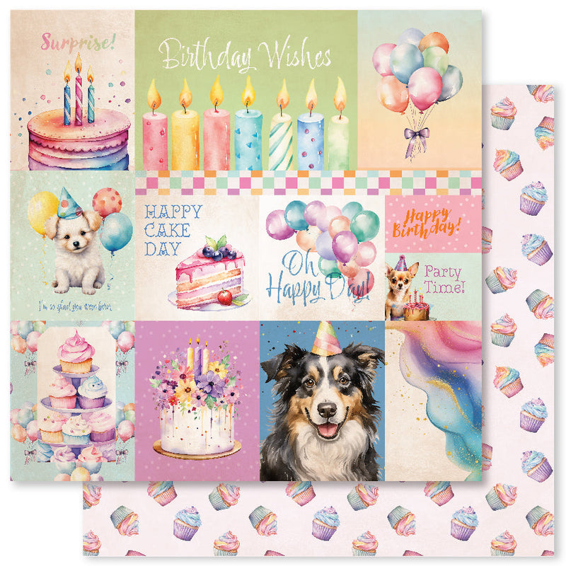 Birthday Fun 12x12 Paper Collection 33258-2