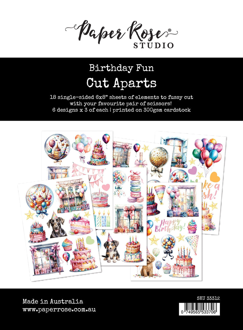 Birthday Fun Cut Aparts 33312-1