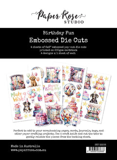 Birthday Fun Embossed Die Cuts 33306-1