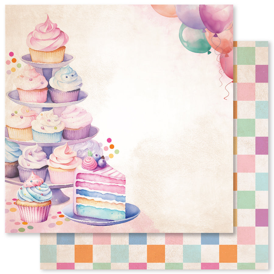 Birthday Fun 12x12 Paper Collection 33258-7