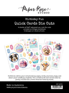Birthday Fun Quick Card Die Cuts 34755-1