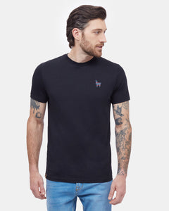 Peru Embroidered Llama T-Shirt-1