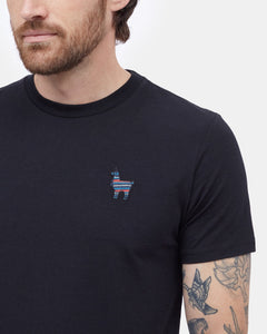 Peru Embroidered Llama T-Shirt-4