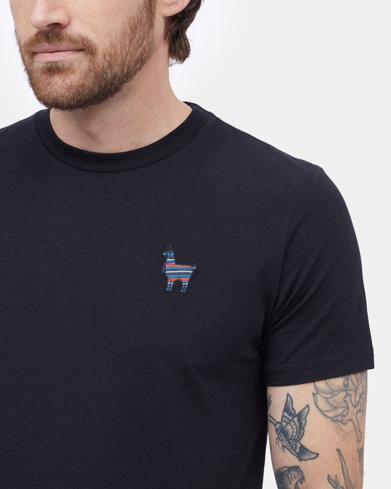 Peru Embroidered Llama T-Shirt-4