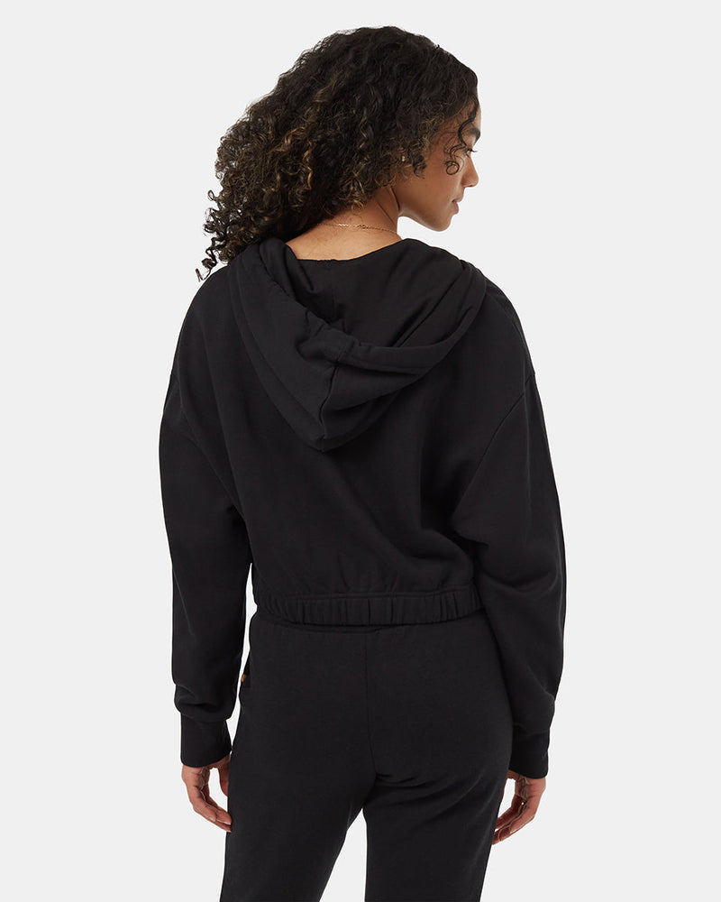 TreeTerry Oversized Cropped Zip Hoodie-3