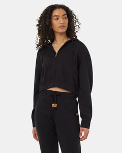TreeTerry Oversized Cropped Zip Hoodie-1