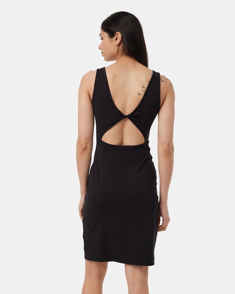 Twist Back Dress-3