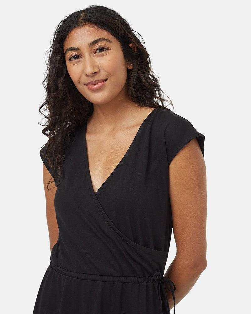 TreeBlend Wrap Front Dress-4