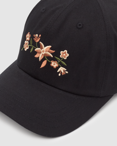 Vine Floral Peak Hat-1