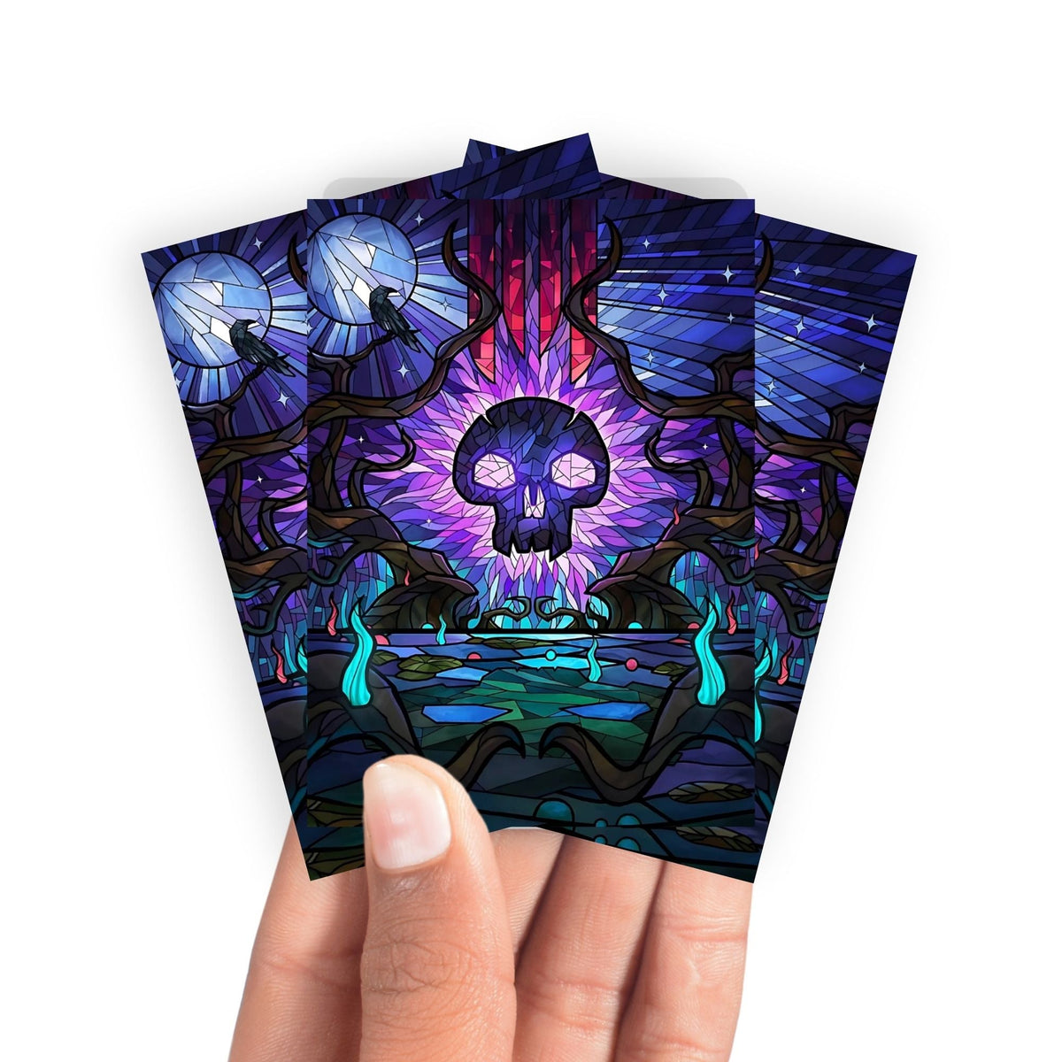 Black Mana Card Sleeves-3