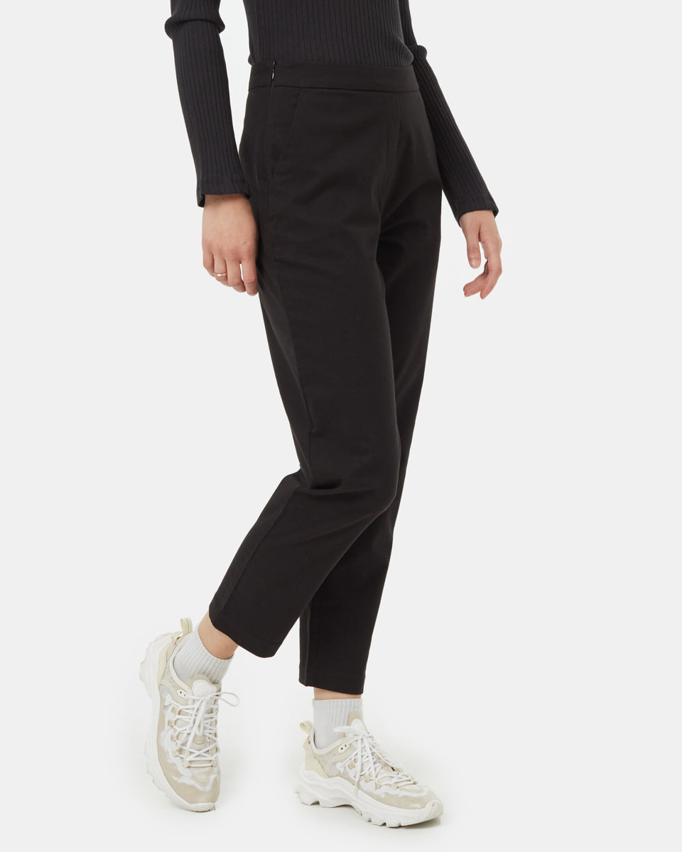 Soft EcoTwill Cropped Pant-1