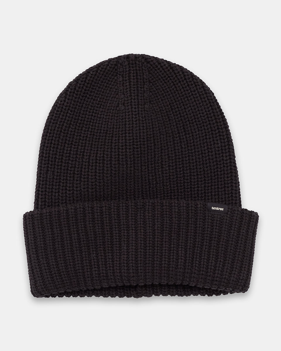 Knit Ribbed Beanie-1