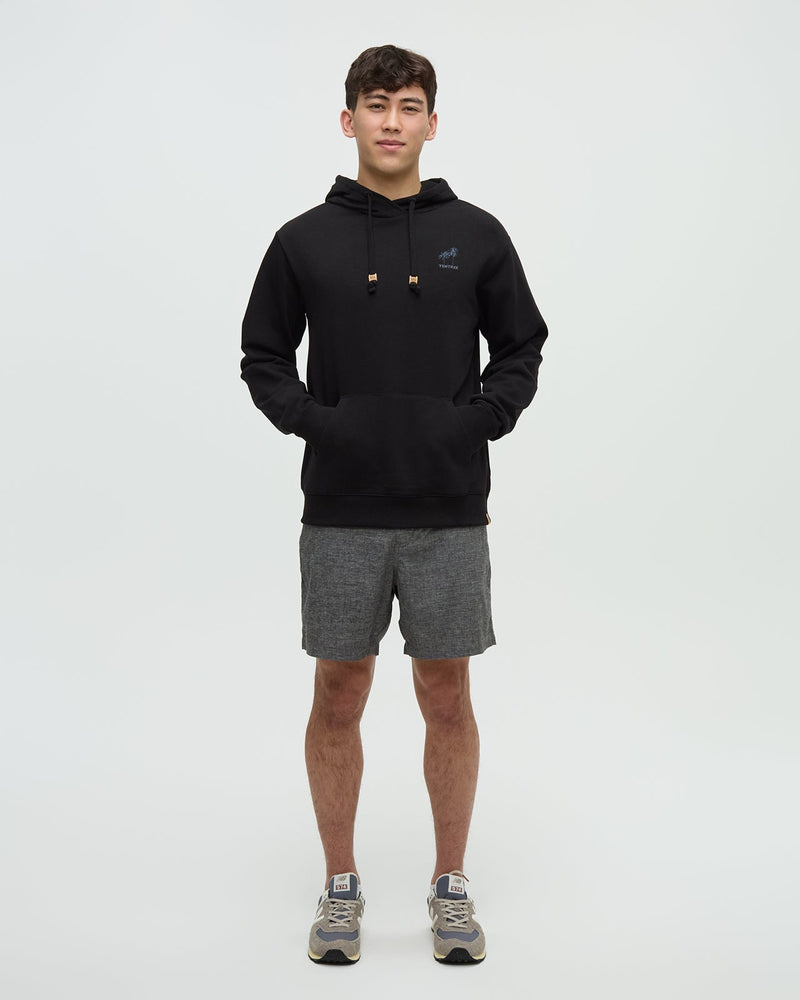 Haiti Palm Logo Relaxed Hoodie-2