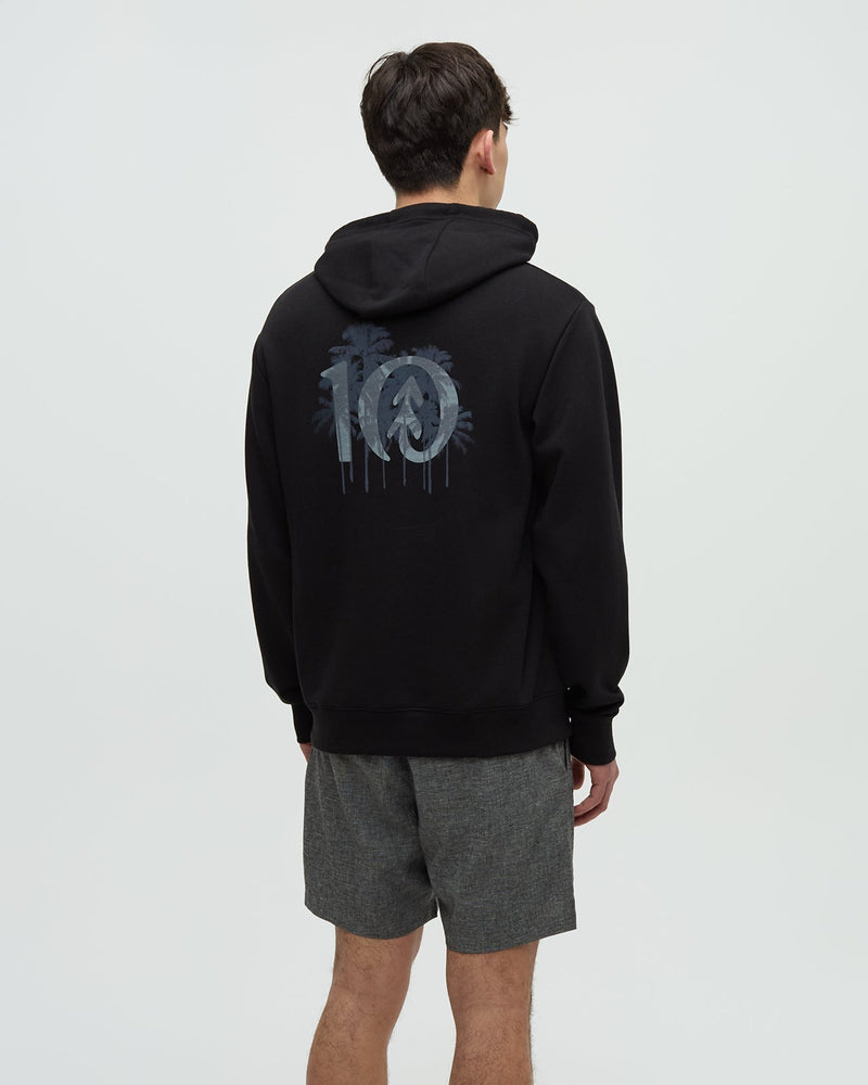 Haiti Palm Logo Relaxed Hoodie-1