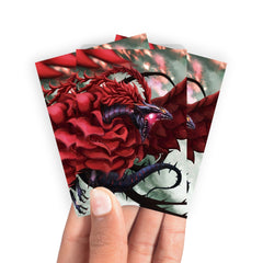 Black Rose Dragon Card Sleeves-3