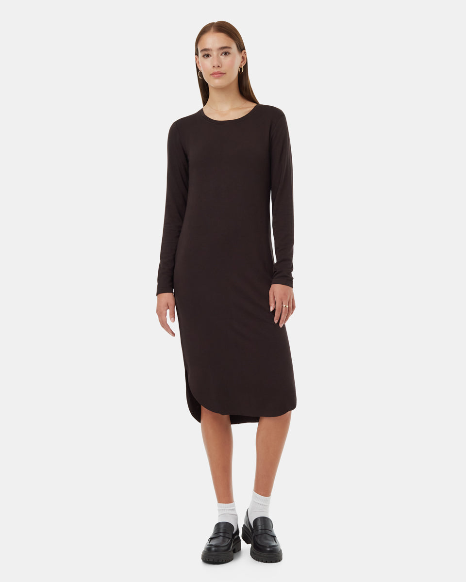 Soft EcoTerry Shirttail Dress-1