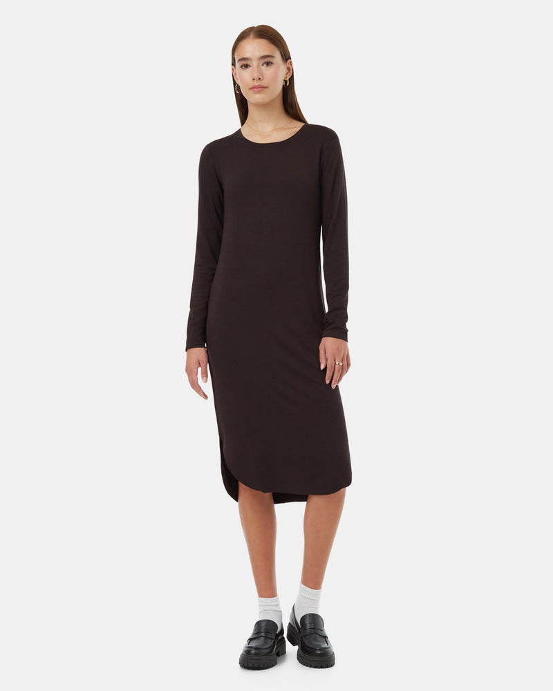 Soft EcoTerry Shirttail Dress-1
