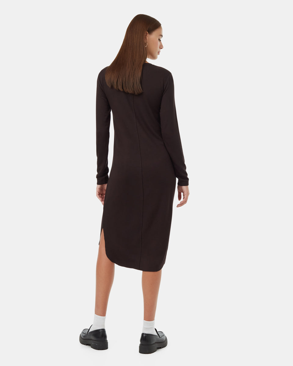 Soft EcoTerry Shirttail Dress-3