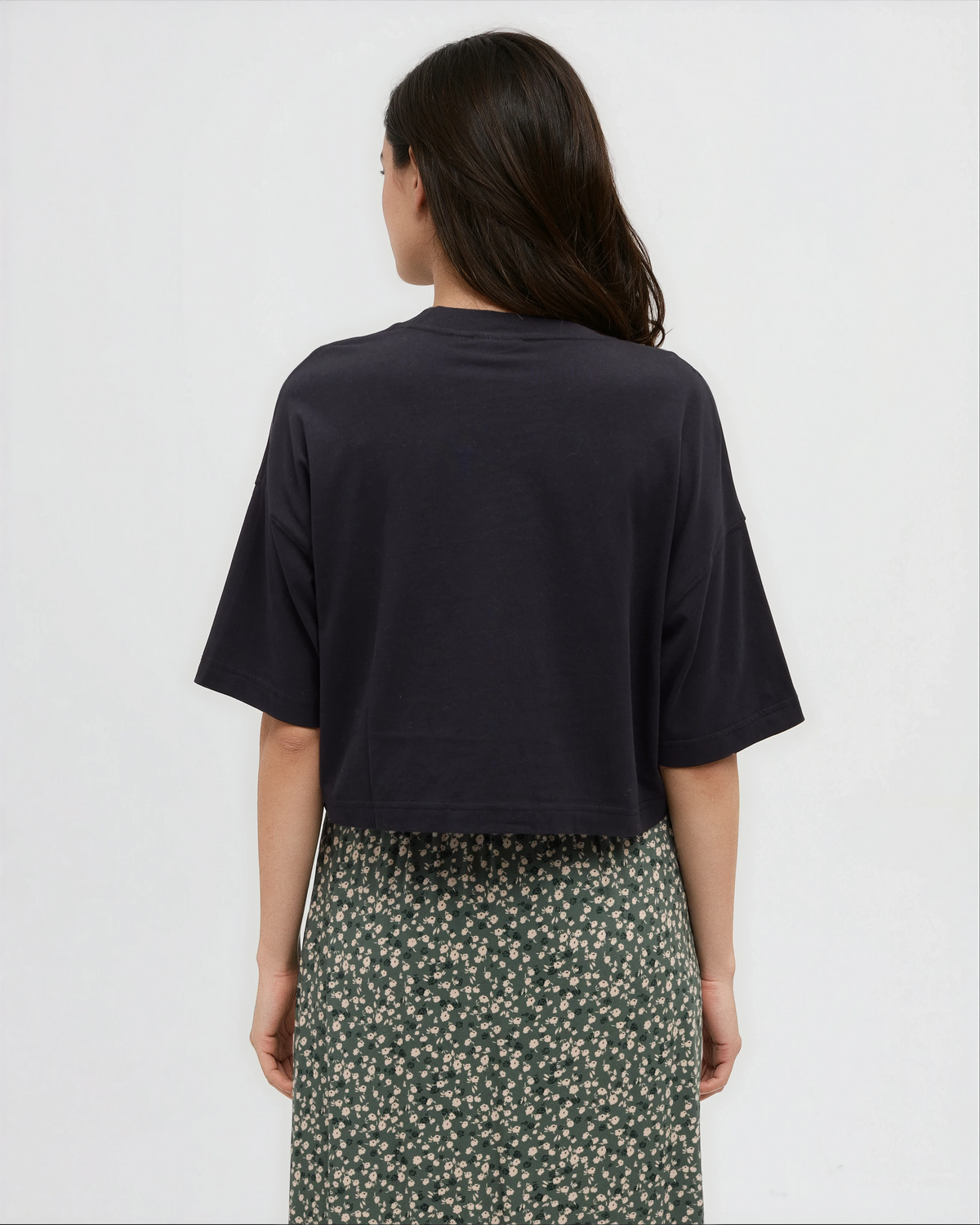 Parks Landscape Oversized Crop T-Shirt-4