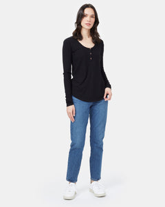 Ribbed Henley Longsleeve-1