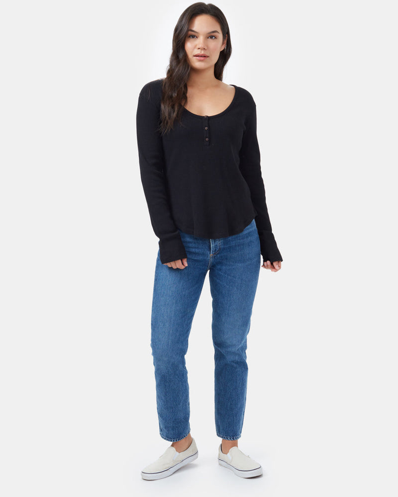 TreeWaffle Henley Longsleeve-2