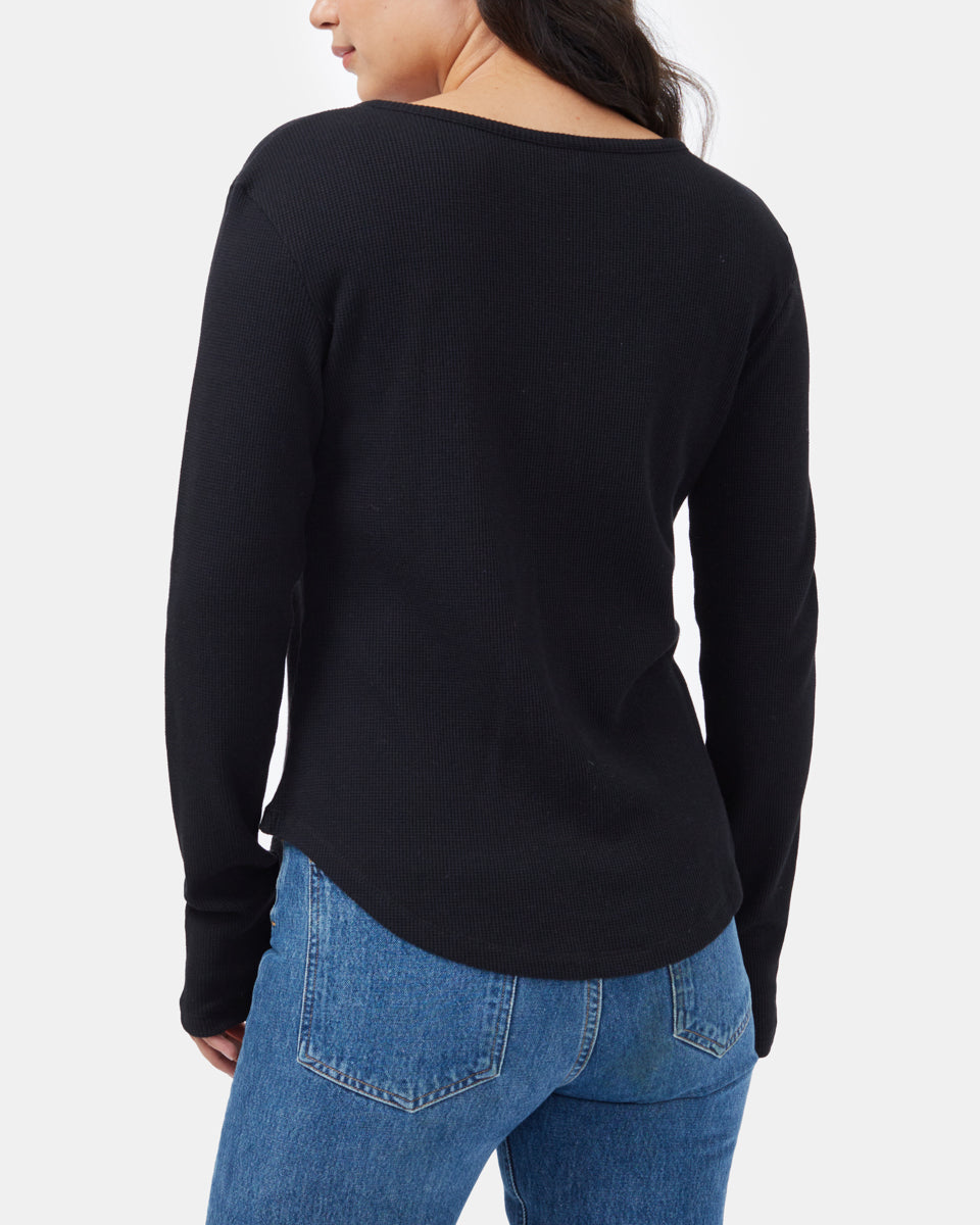 TreeWaffle Henley Longsleeve-3