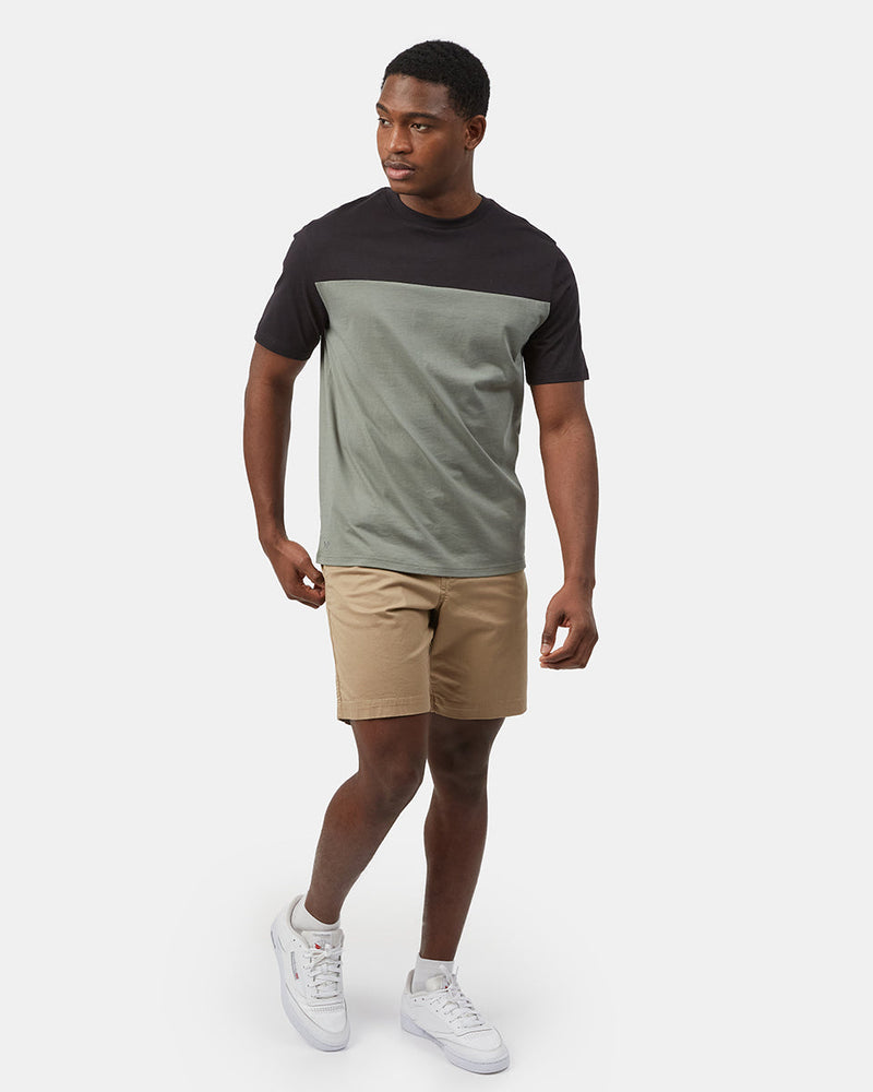 Organic Cotton Blocked Oversized T-Shirt-1