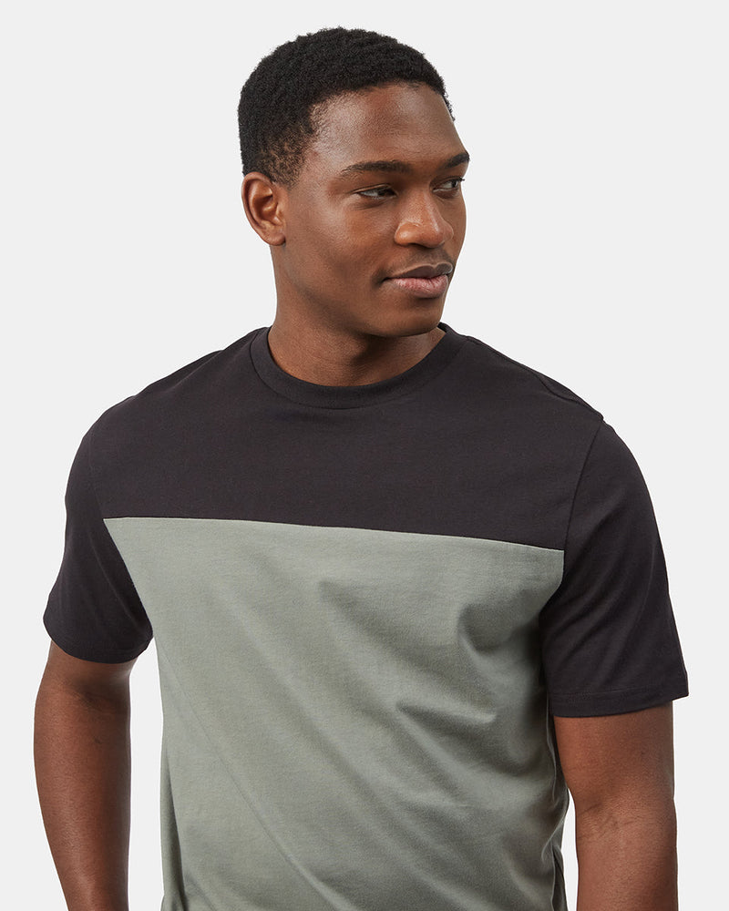 Organic Cotton Blocked Oversized T-Shirt-4
