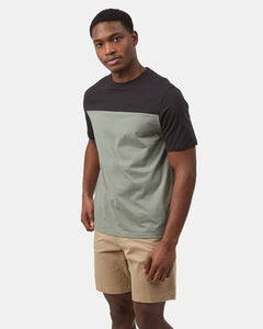 Organic Cotton Blocked Oversized T-Shirt-2