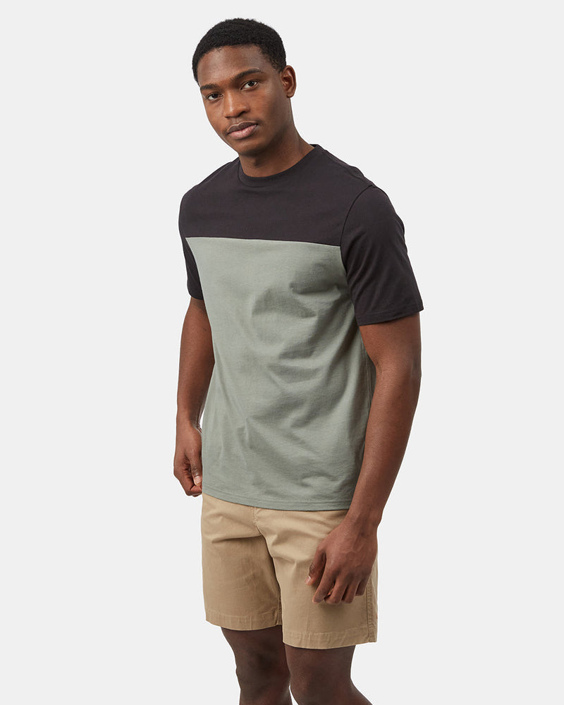 Organic Cotton Blocked Oversized T-Shirt-2