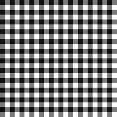 Plaid Black and White Adhesive Vinyl-1