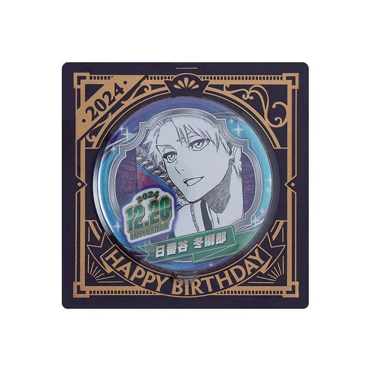 Bleach Anime Merch - Toshiro Hitsugaya 2024 Birthday Can Badge-3