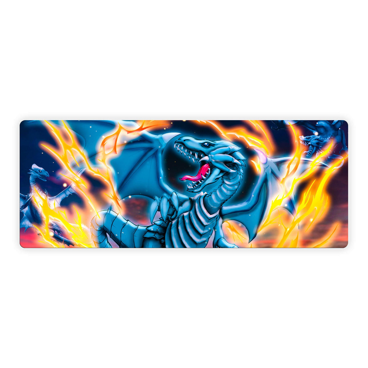 Blue Dragons Lightning Burst Stream Mouse Pad-2