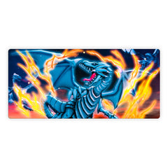 Blue Dragons Lightning Burst Stream Mouse Pad-1