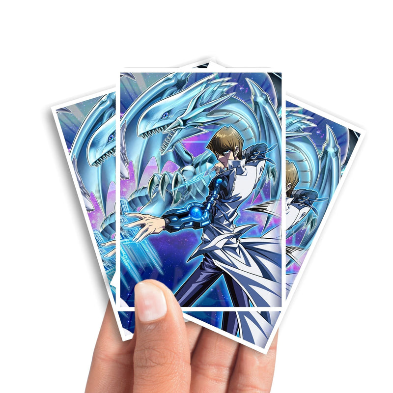 Kaiba’s Blue Eyes White Dragons Card Sleeves-1